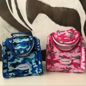 NWOT 2 Tupperware Camouflage Mini Lunch Bags (LAST one)
